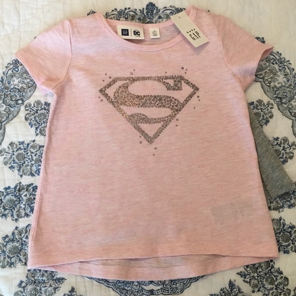NWT Baby Gap Toddler Girls Size 12 18 24 Months 2t 3t 4t Pink Love Shirt Top